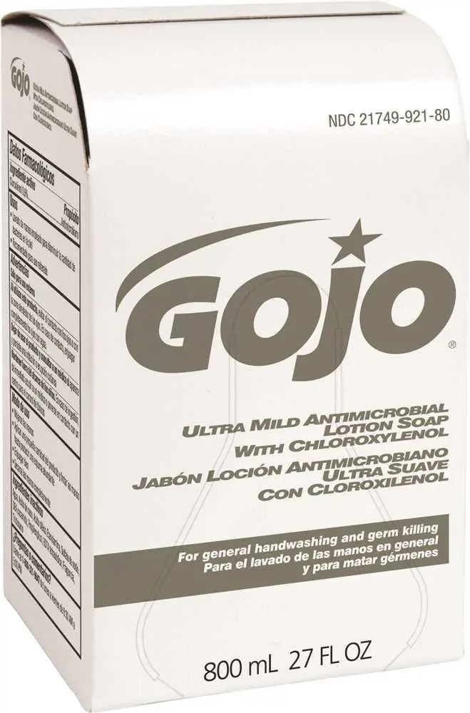 Gojo&Reg; Antimicrobial Ultra Mild Lotion Hand Soap With Chloroxylenol, 800 Ml, Pink 1