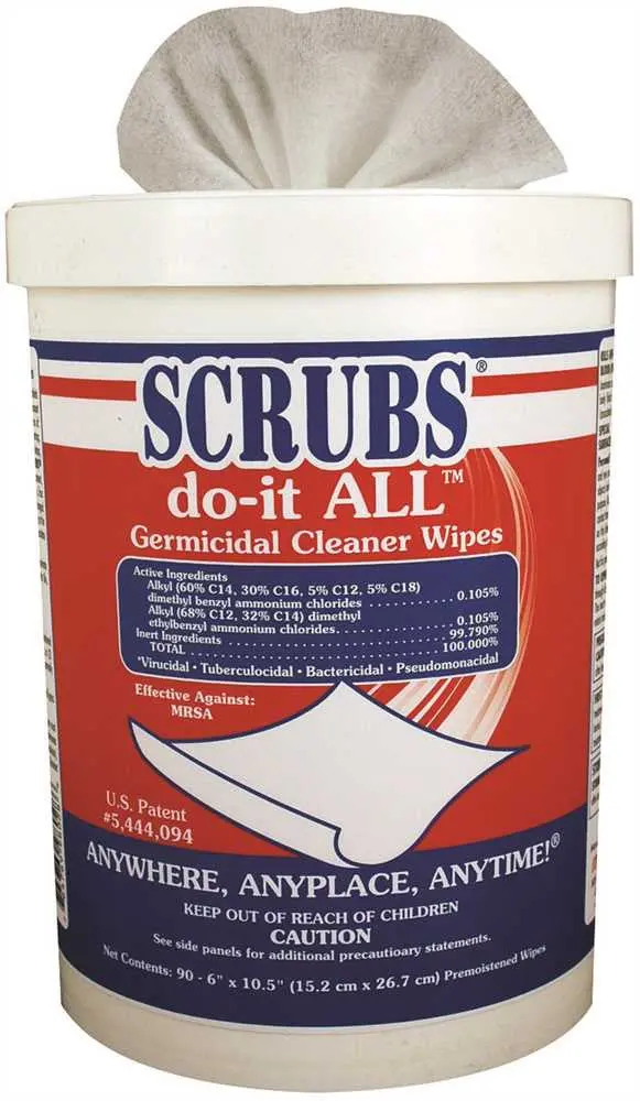 Scrubs Germicidial Cleaner Wipes 1