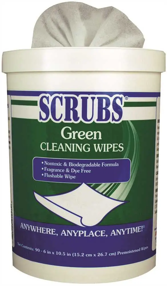 Scrubs Green Cleaning Wipes 1