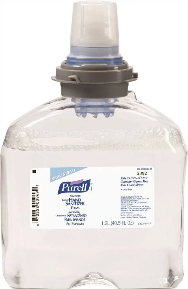 Purell&Reg; Tfx&Trade; Foam Sanitizer Refill, 1,200 Ml Per Refill 1