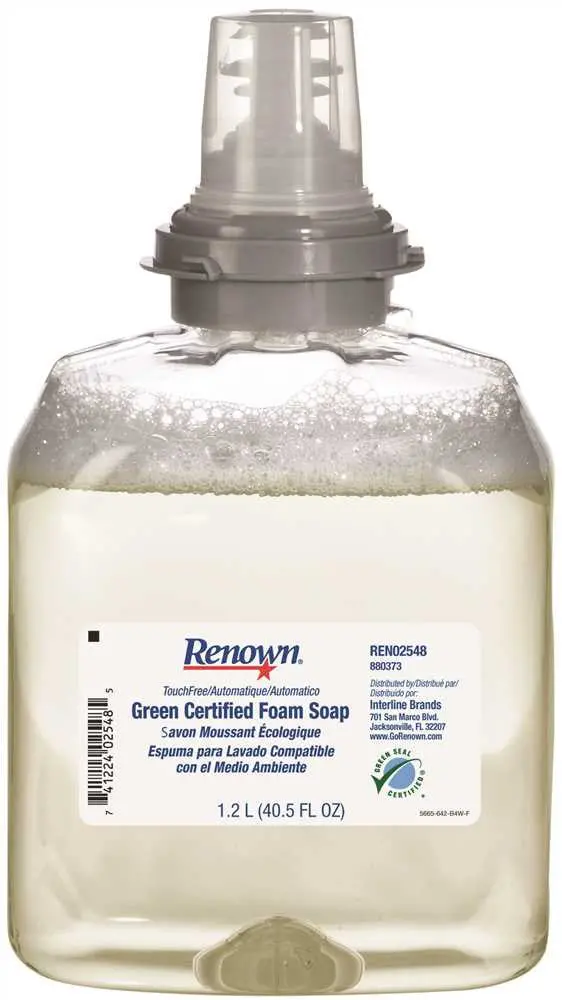 Renown&Reg; Green Seal&Trade;-Certified Hand Foam Soap Refill, 1,200Ml 1