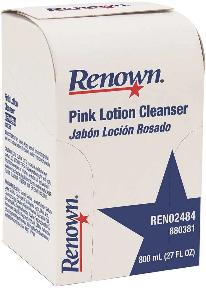 Renown&Reg; Bag-In-Box Pink Lotion Hand Soap, Refill, 800Ml 1