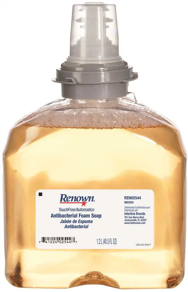 Renown&Reg; Antibacterial Foam Hand Soap, Touch-Free, 1,200Ml 1