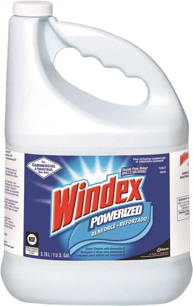 Windex&Reg; Powerized Glass Cleaner With Ammonia D, 1 Gallon Per Container 1