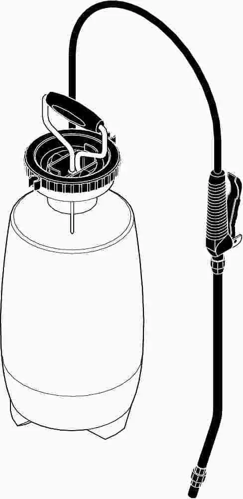 Sprayer, 2 Gallon Poly Tank 1