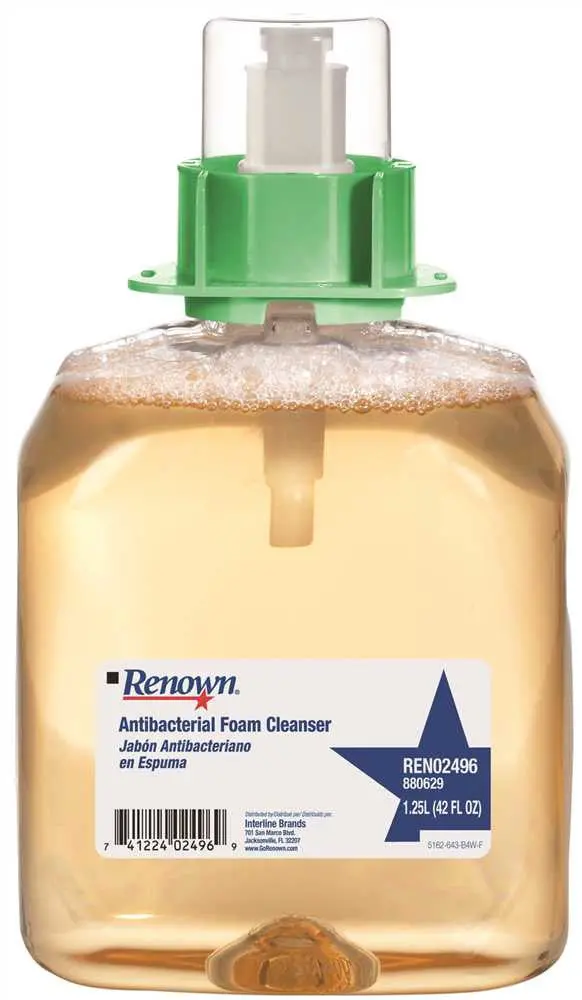 Renown&Reg; Antibacterial Foam Cleanser, 1,250Ml 1