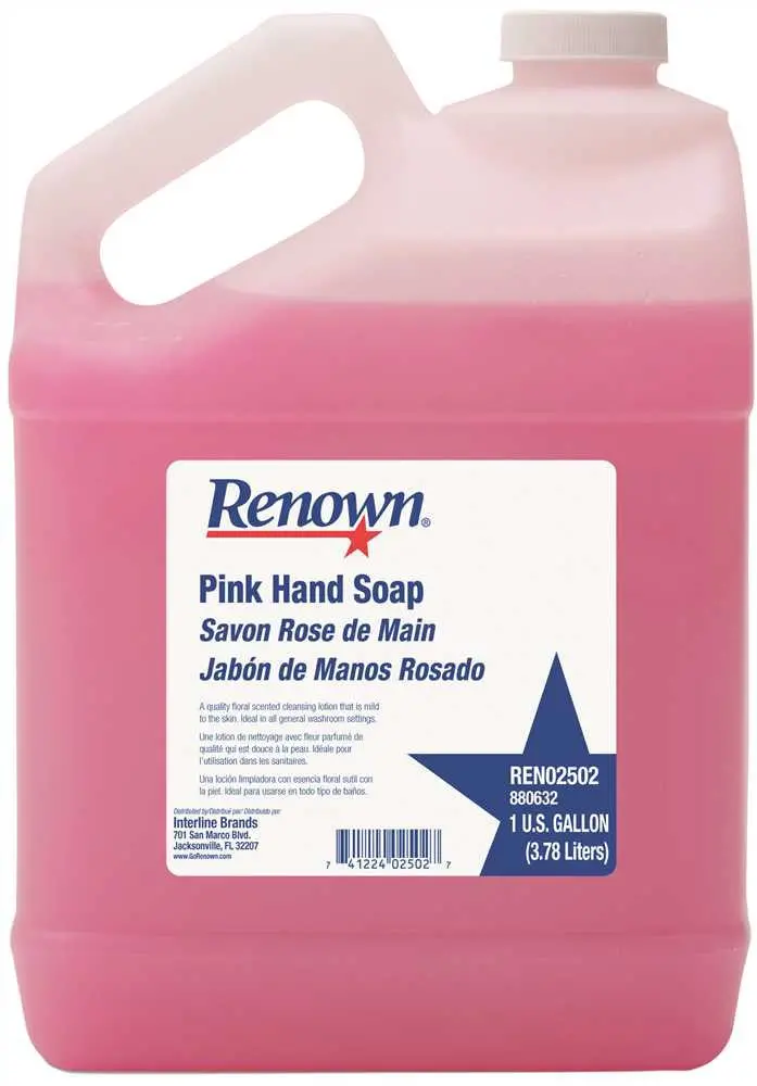 Renown&Reg; Bulk Hand Soap, Pink, 1 Gallon 1