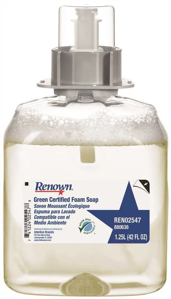 Renown&Reg; Green Seal&Trade;-Certified Foam Cleanser, 1,250Ml. 1