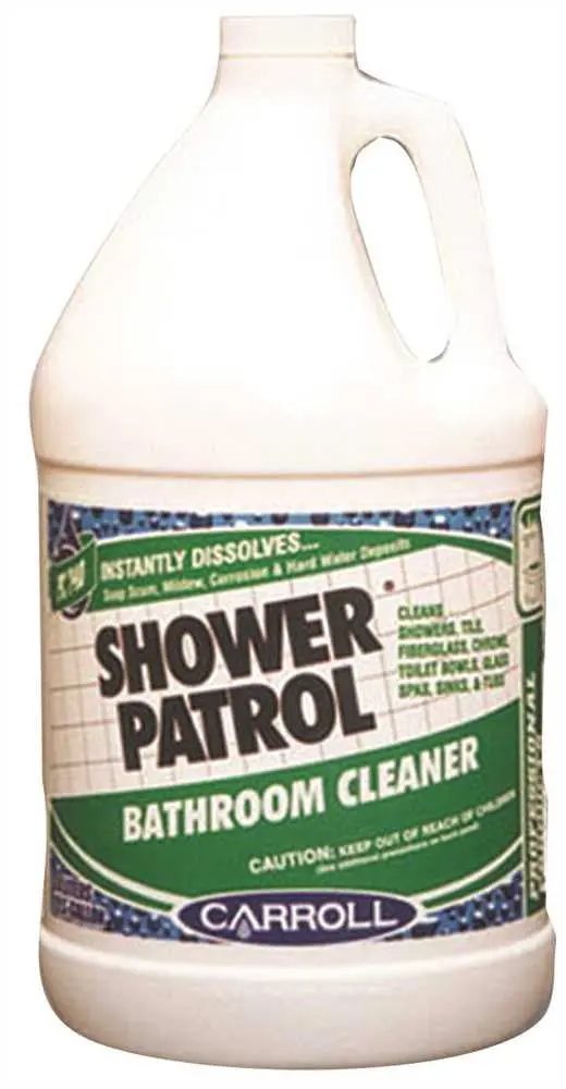 Shower Patrol Tub, Tile And Porcelain Cleaner, Gallon 1