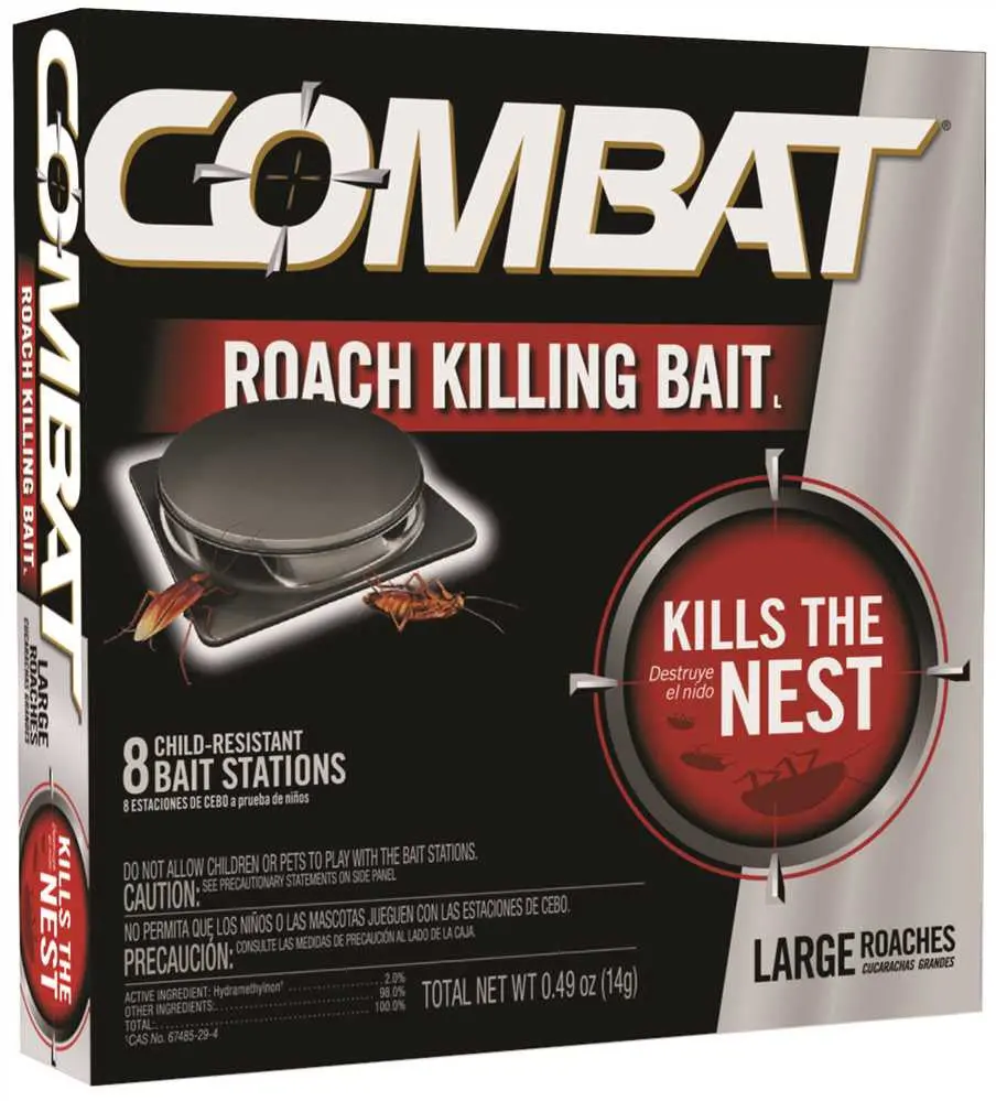 Combat Roach Killing Bait System 1