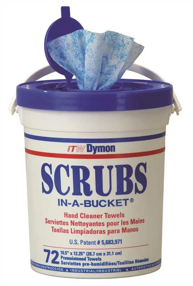 Scrubs In A Bucket Hand Soap Cleaner Towels 1