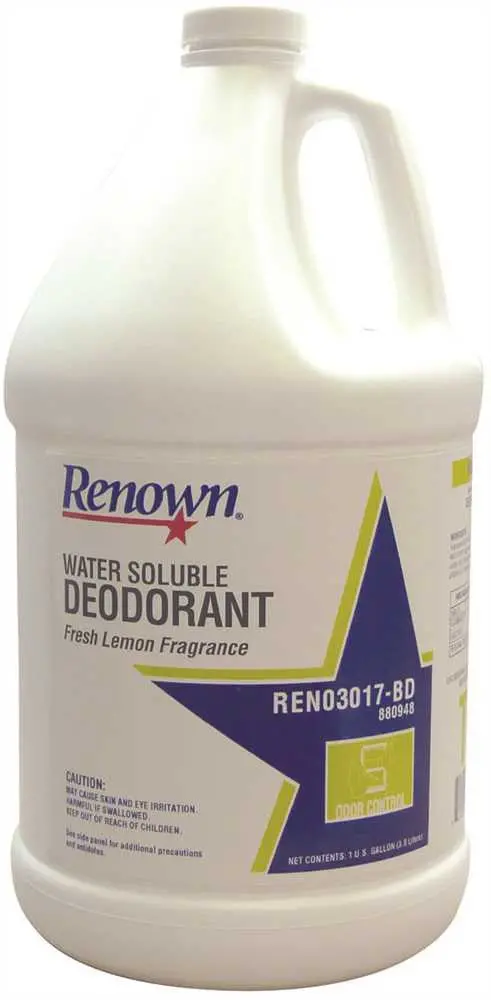 Renown&Reg; Water Soluble Deodorant, Gallon, Lemon 1