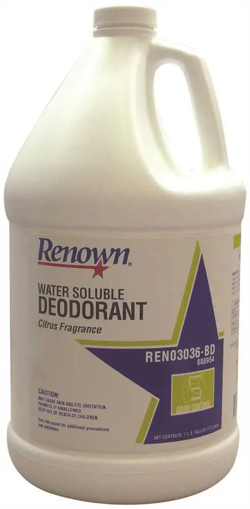 Renown&Reg; Water Soluble Deodorant, Gallon, Citrus 1