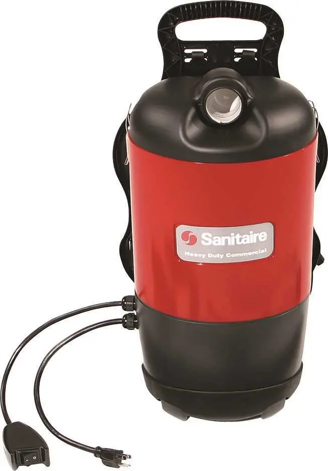 Sanitaire&Reg; Sc412 Backpack Vacuum Cleaner With 50-Foot Power Cord, 11.5 Amps, 120 Cfm 1