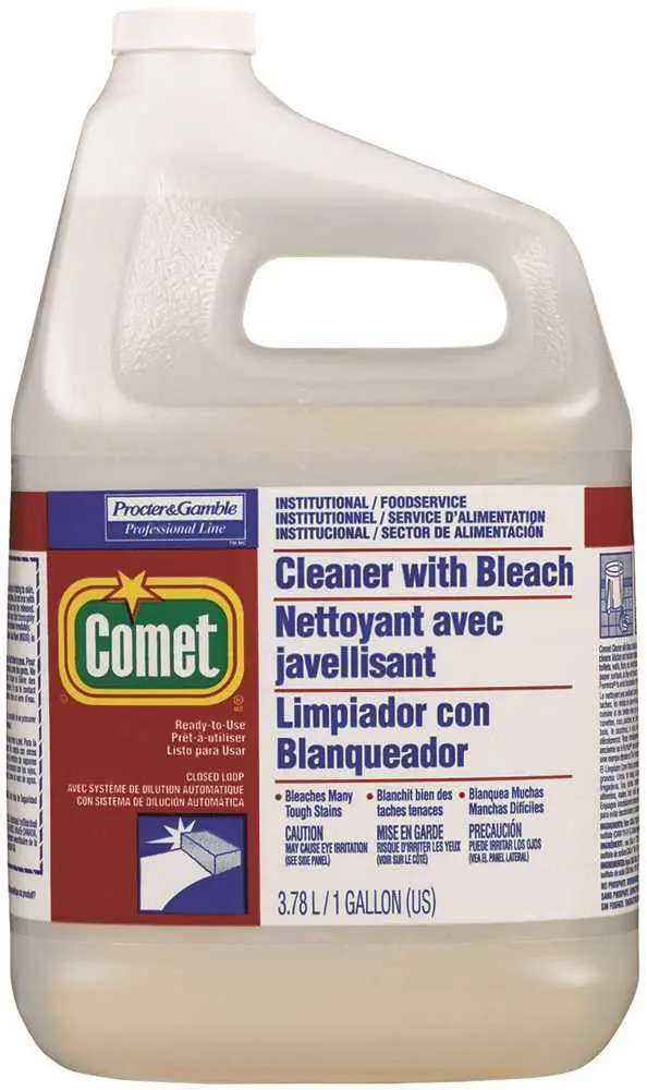 Comet Cleaner With Bleach 1 Gallon Refill 1