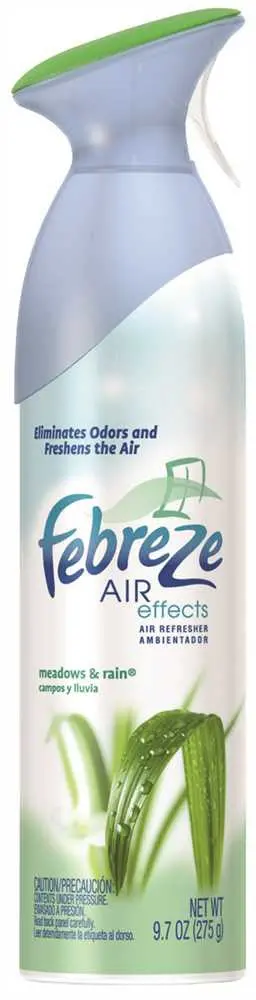 Febreze&Reg; Air Effects Odor Eliminator, Meadows & Rain Scent, 9.7 Oz. 1