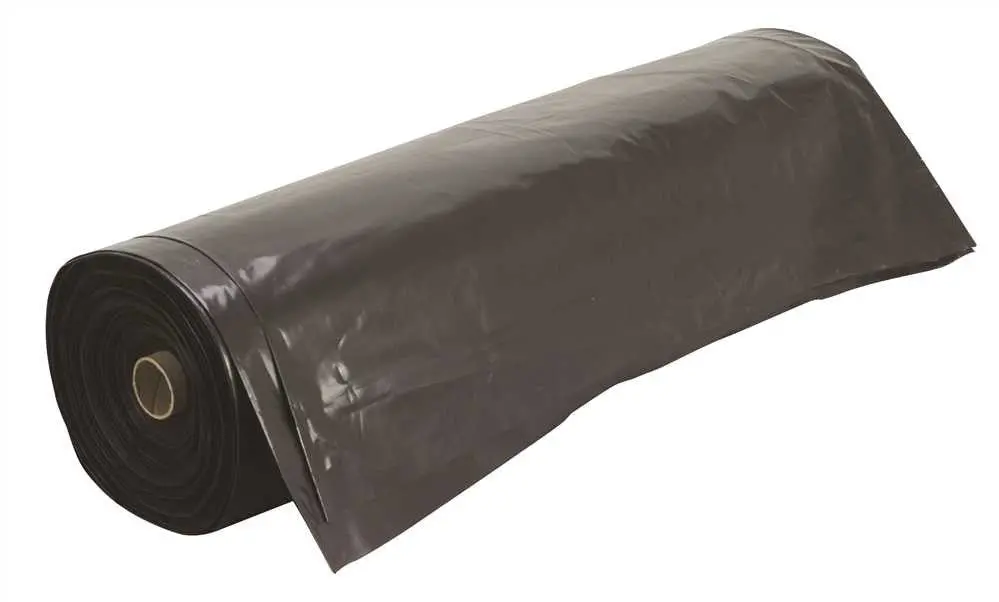 Frost King&Reg; Plastic Sheeting Roll, 20 Ft. X 100 Ft. 4 Mil Black 1