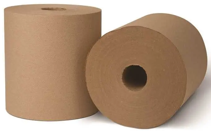 Renown&Reg; Hard Roll Towels, Natural, 8 In. X 800 Ft., 6 Rolls Per Case 1