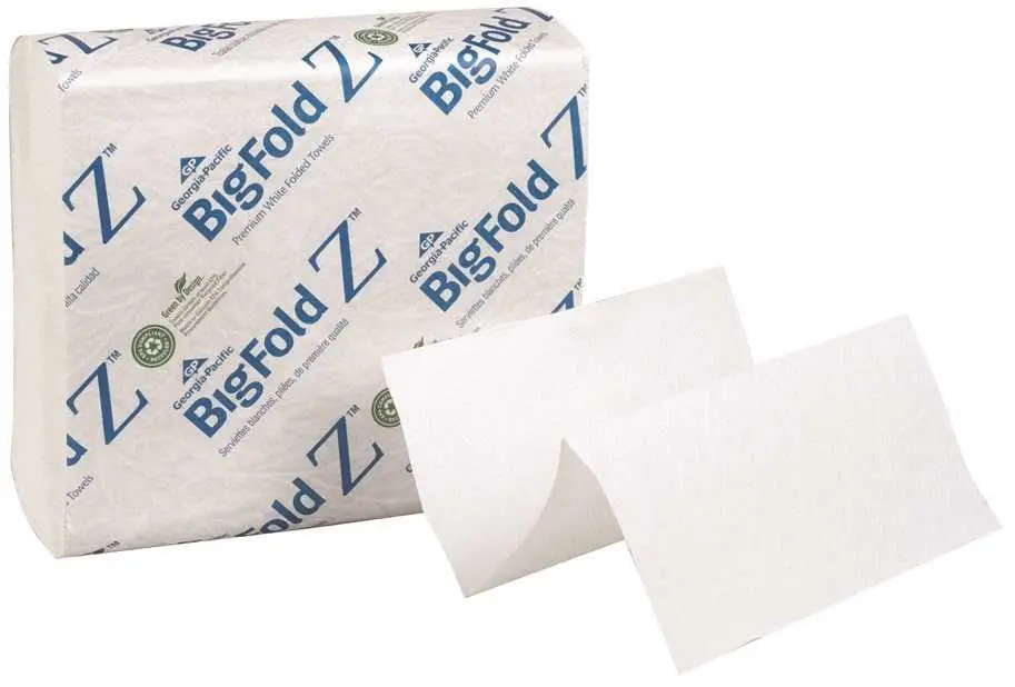 Bigfold Z C Fold Paper Towels 10 Packages Per Case 1