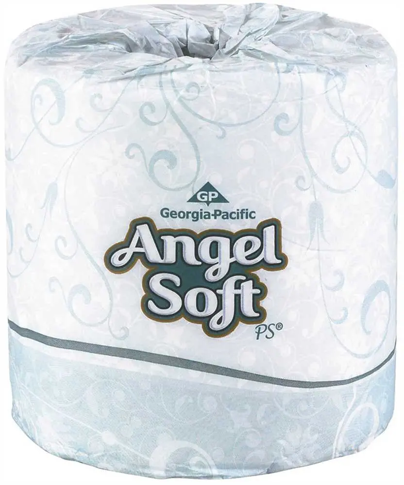 Gp Angel Soft Bathroom Tissue 2 Ply 20 Rolls Per Case 1