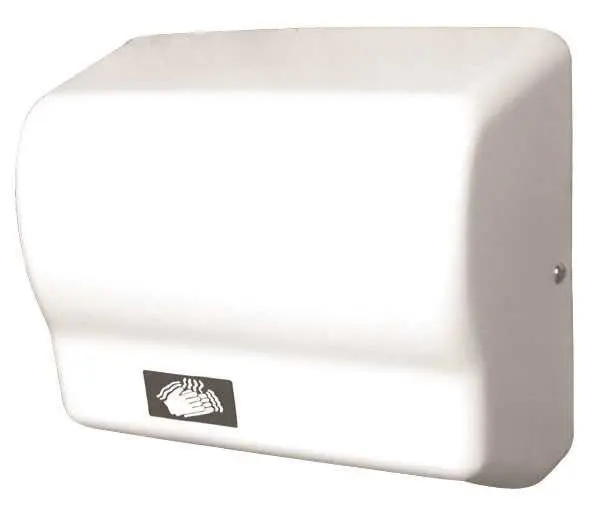Impact Products Cube, Touchless Hand Dryer, White, 7.75X10.75X11.50 In., 110-120 Volts,12 Amps 1