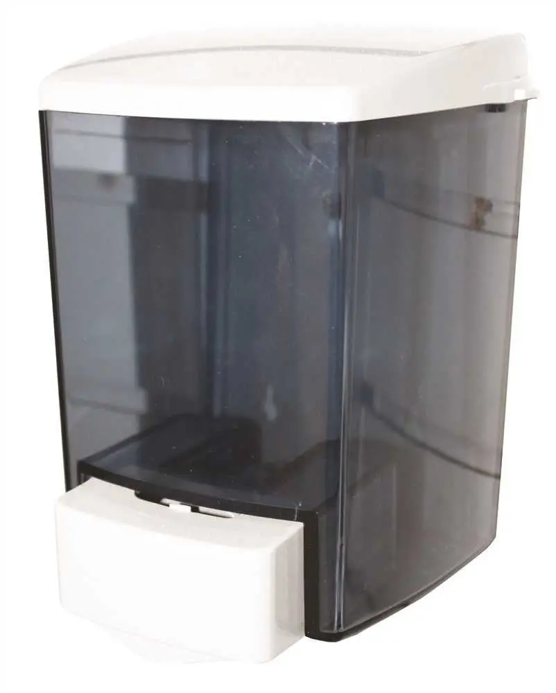Clear Vu Encore&Reg; Liquid Soap Dispenser, 30 Oz., White See Thru 1