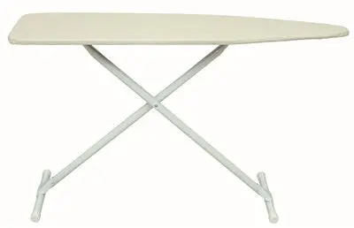 Heavy-Duty Hotel Board Ironing Board With Pad And Cover Khaki 1
