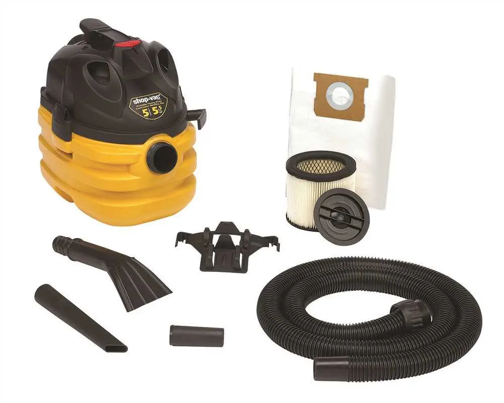 Shop Vac Wet-Dry Vacuum 5 Gal Heavy-Duty 20' Cord 1