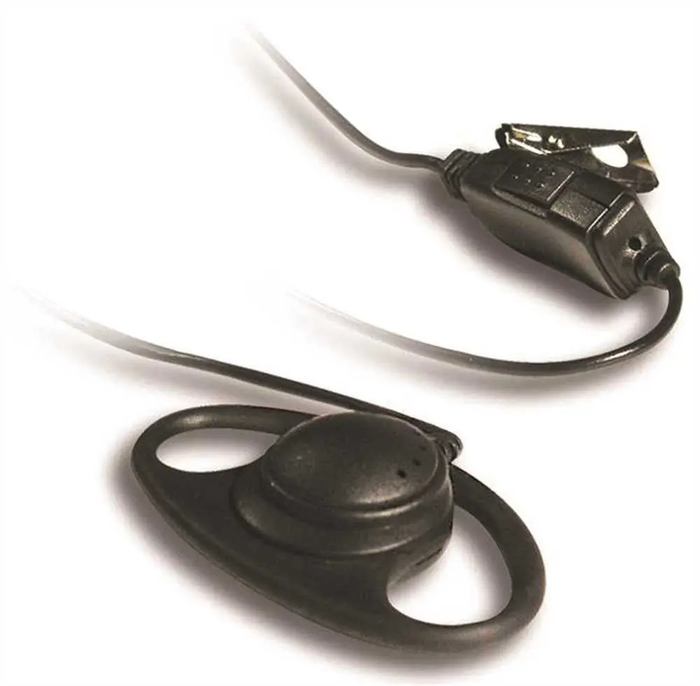 Clip Microphone Headset With Earphone For Tk Model Radios 1