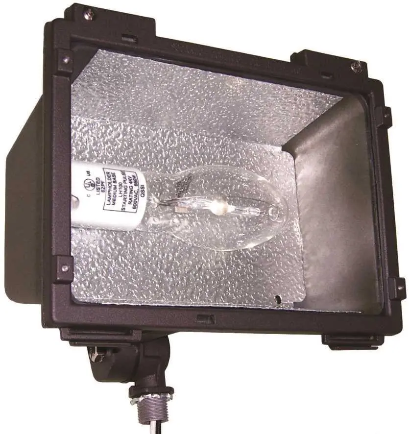50 Watt Hps Br Compact Floodlight With Glare Shield 1
