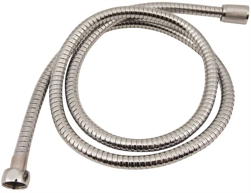 Shower Head Hose Chrome Plated Metal 60 In. 1