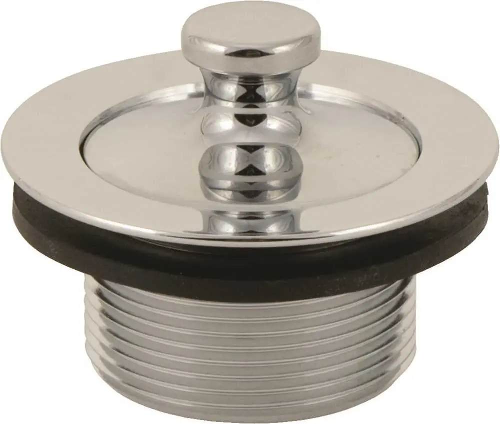 Lift-And-Turn Tub Stopper Assembly For Gerber&Reg;, 1-7-8", 11.5 Tpi, Polished Chrome 1