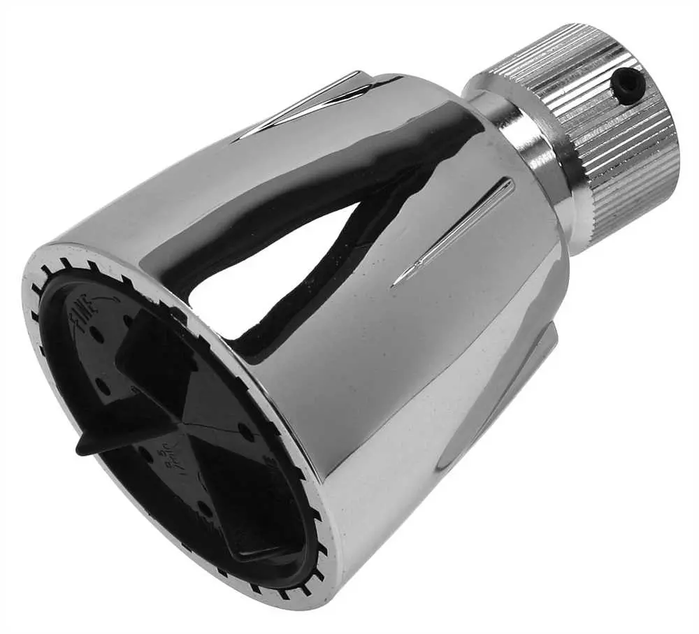 Shower Head 2.5 Gpm Vandal Proof Brass Balljoint Chrome Plated 1