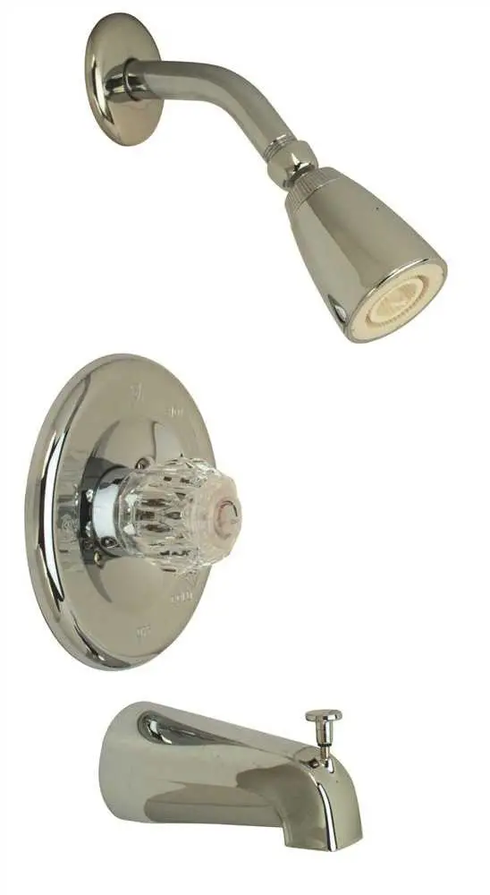 Bayview Pressure Balance Tub And Shower Faucet Chrome Finish 1