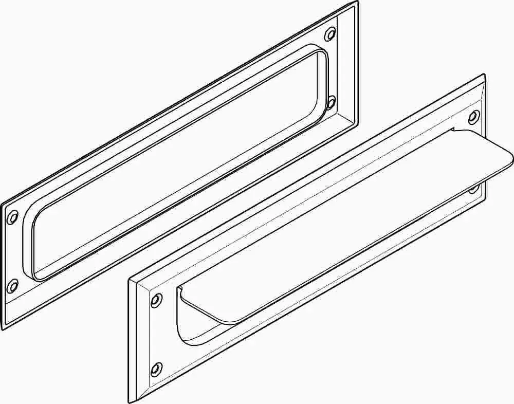 Mail Slot, Polished Brass 1