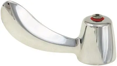 4" Hooded Blade Handle With Screw And Red And Blue Index 1