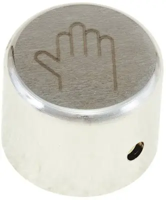 Chrome Plated Push Button With Set Screw 1