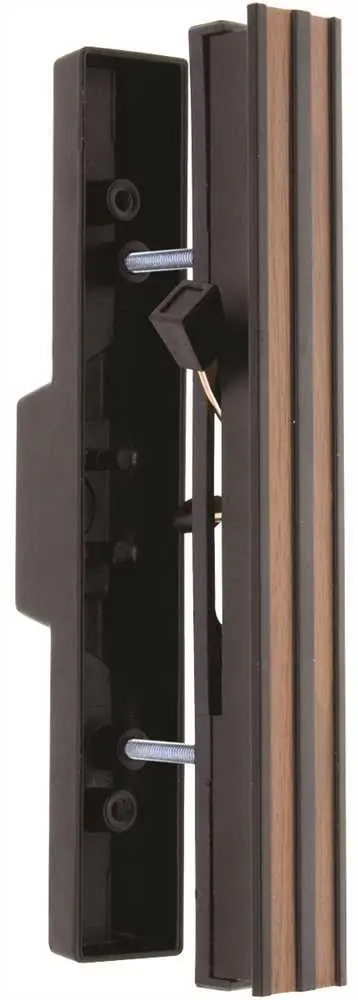 Patio Door Handle, 3-15-16 In. Hole Center 1