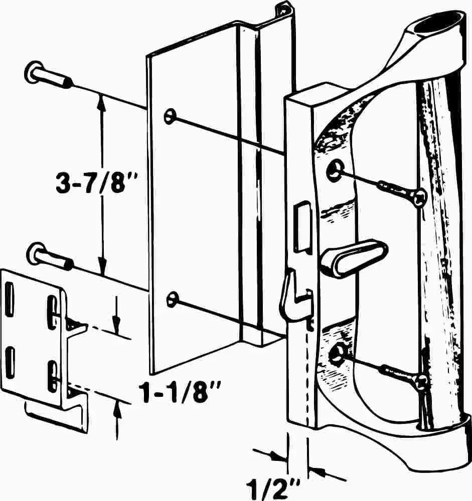 Patio Door Handle 1