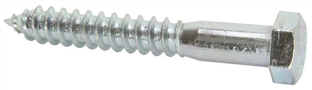 Hex Head Lag Screws 1-2" X 3-1-2", 25 Per Pack 1