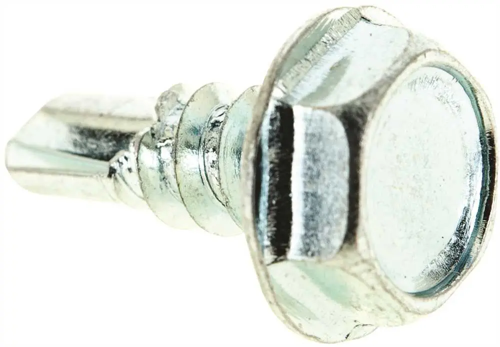 Hex Head Self Drilling Sheet Metal Screws #10 X 1-2 In., 100 Per Pack 1