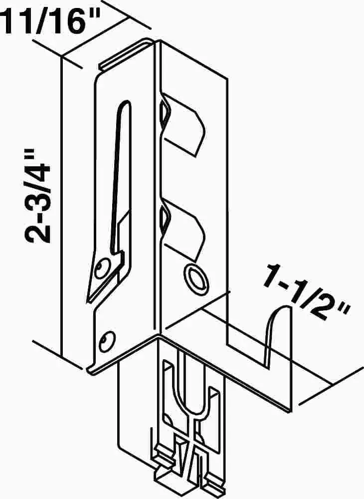 Bi Fold Adjustable Bottom Guide Left And Right Pair 1