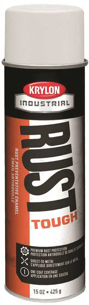 Krylon Rust Tough Spray Paint 15 Oz Gloss White 1