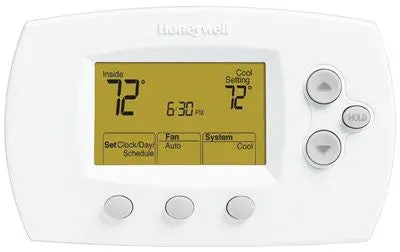 Honeywell 5-1-1 Programmable Digital Thermostat, 2 Heat-2 Cool 1