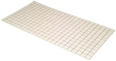 Daltile Keystones&Trade; Mosaic Tile, Pepper White, 1X1 In., 24 Sq. Ft. Per Case 1