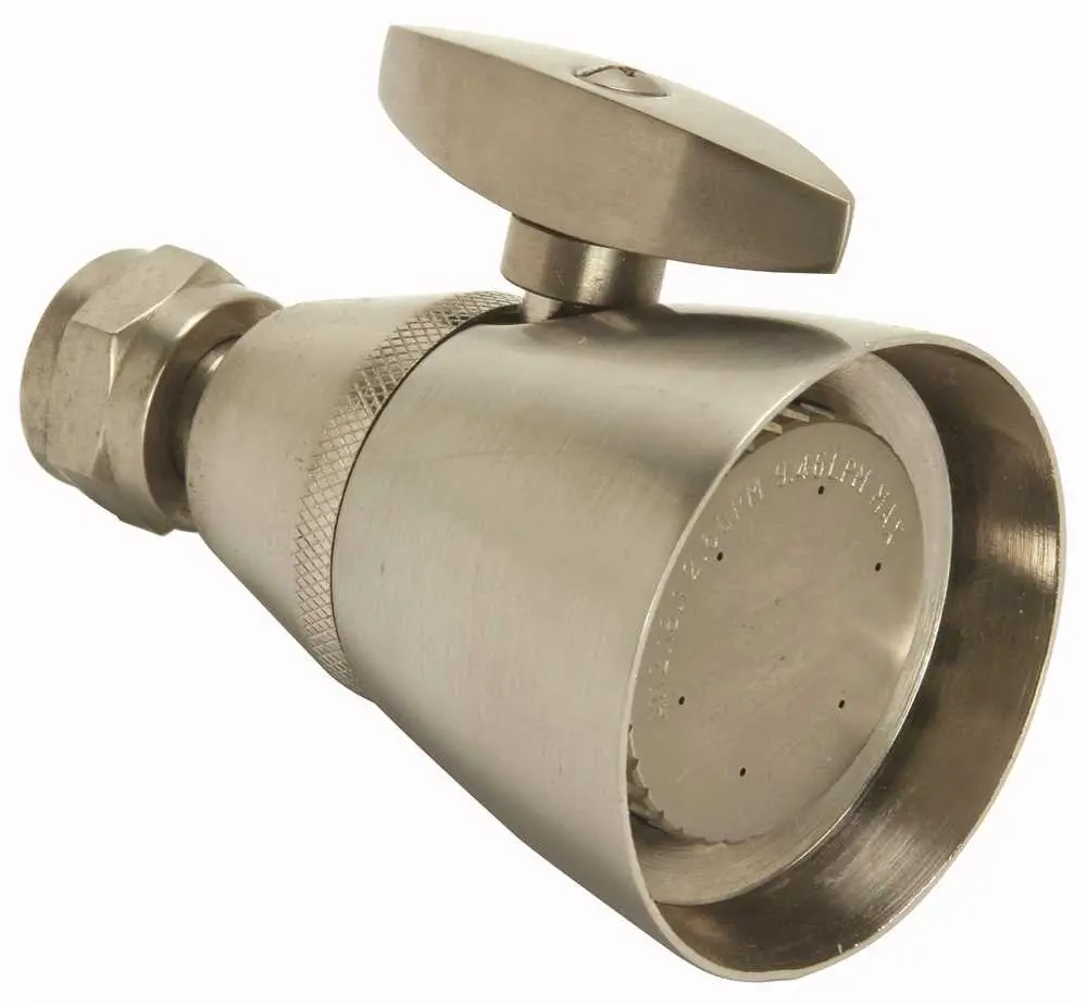 Bayview Shower Head Brushed Nickel, 2.5 Gpm 1