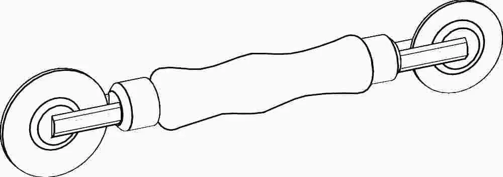 Professional Nylon Roller Spline Tool 1