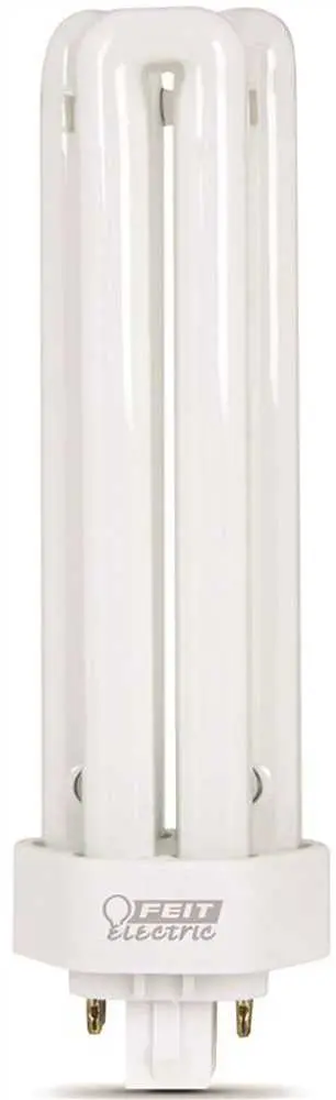 Feit Electric Pl Triple Twin Tube Compact Fluorescent Lamp, Gx24q-3, 1600 Lumens, Neutral, 26 Watt, 3500K 1