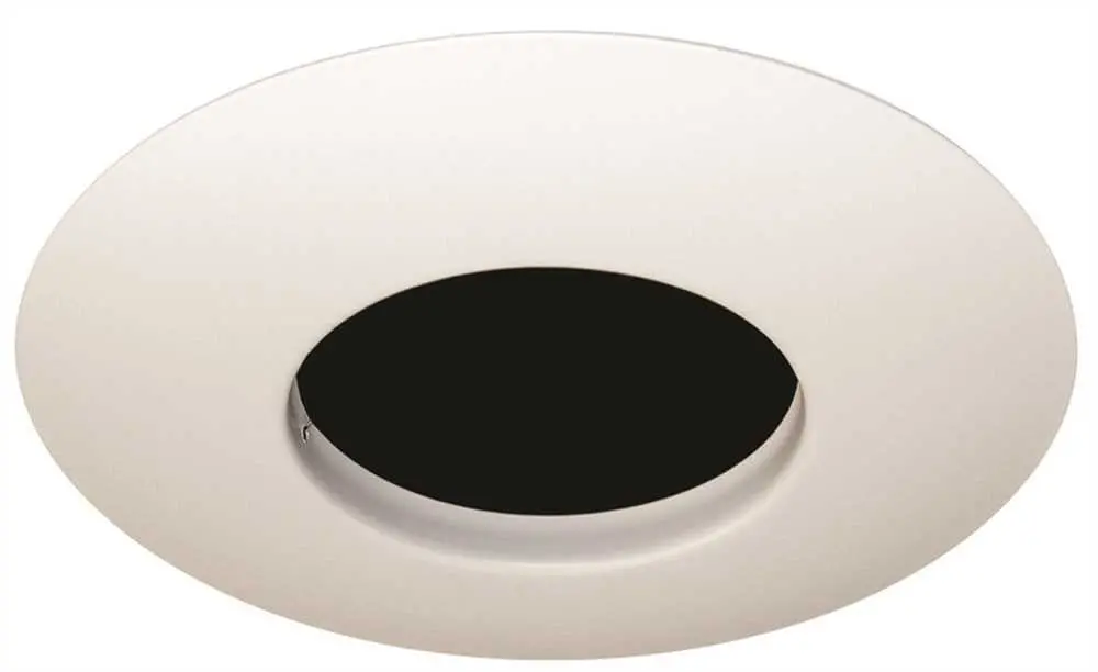 Monument&Reg; 6 In. Recessed Open Ring Trim, White, 8 X 3-3-4 In., Br30-Par30 1