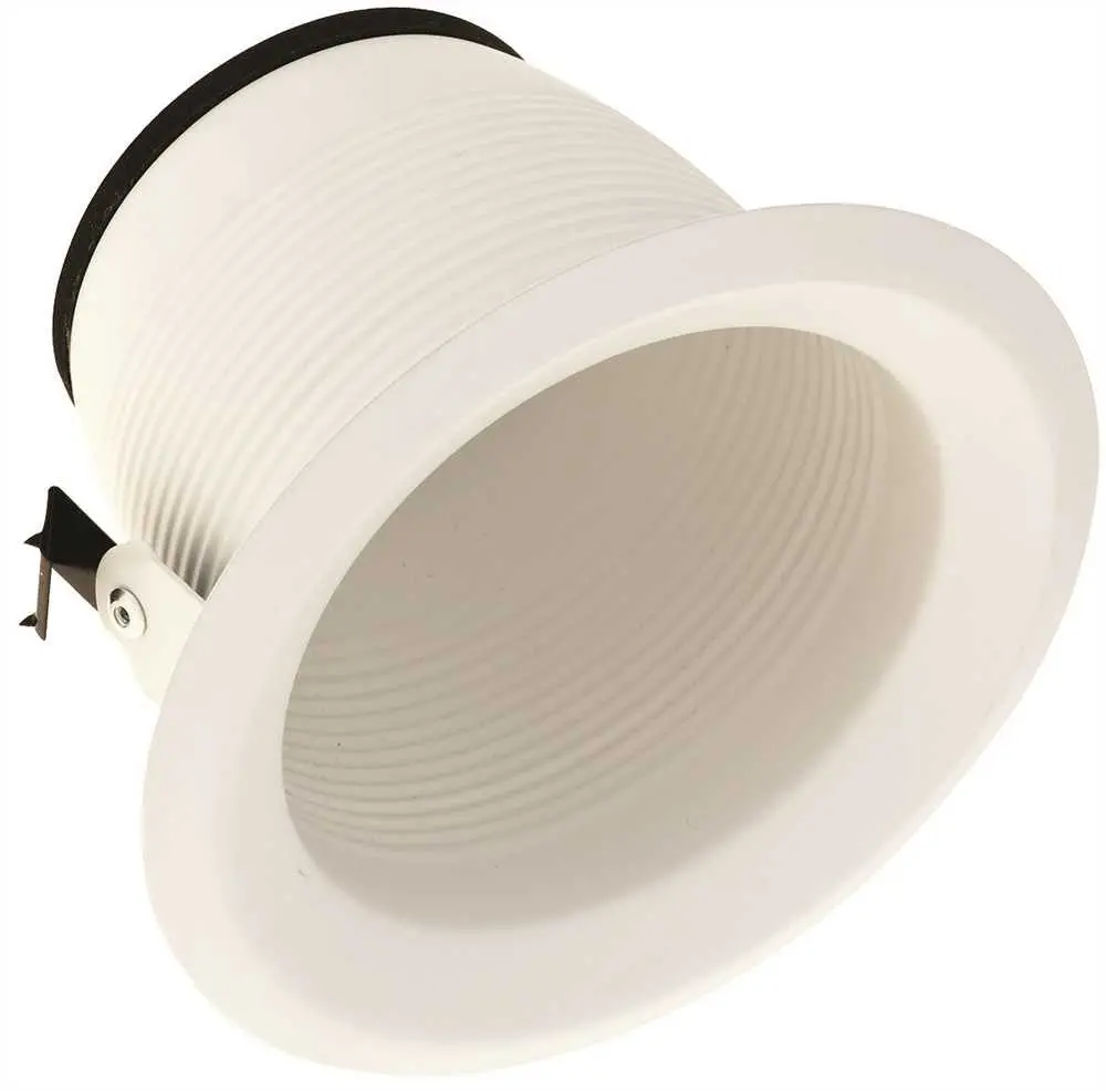 Monument&Reg; 4 In. Recessed Airtight Baffle Trim, White, 5 X 3-3-8 In., R20-Par20 1